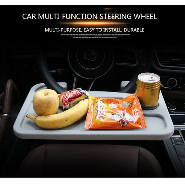 

car desk coffee holder lapcomputer table steering wheel universal portable eat work drink seat tray goods auto accessories