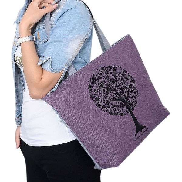 

sleeper #501 2019 new fashion cute printing women canvas bags shoulder bag casual handbag simple printed casual ing