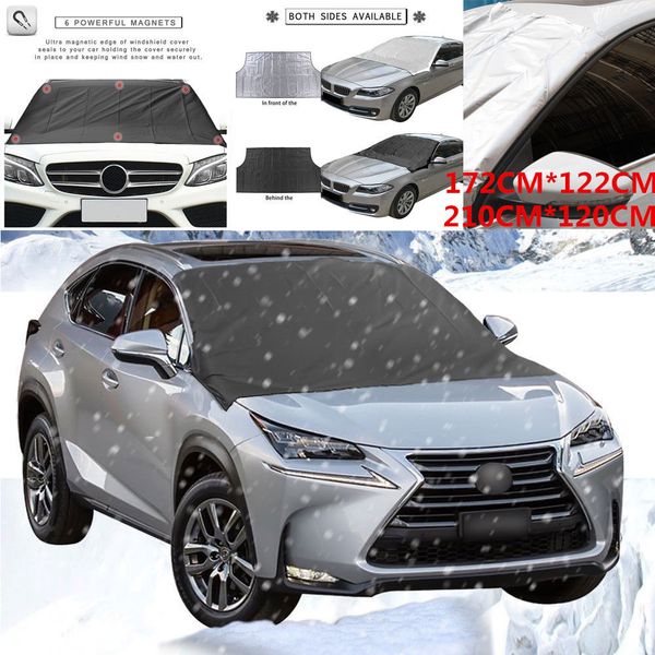 

car truck van suv magnet windshield cover sun shield snow frost e protector
