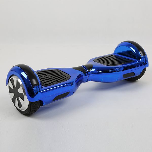 

chrome scooter led rgb electric air cushion balance scooter charging portable car rubber wheels 6.5 inch 4400mah two wheel smart balance car