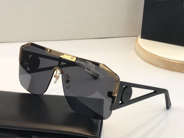 

5428 classic for men popular designer sunglasses fashion summer style laser gold plated uv400 eyewear come with case, White;black