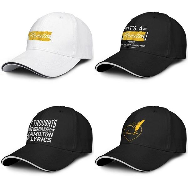 

hamilton thing fashion baseball sandwich hat fit personalized truck driver cap can't ssinging, Blue;gray