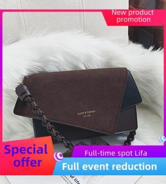 

ocean temperament sense net red small black bag high sense slant bag 2019