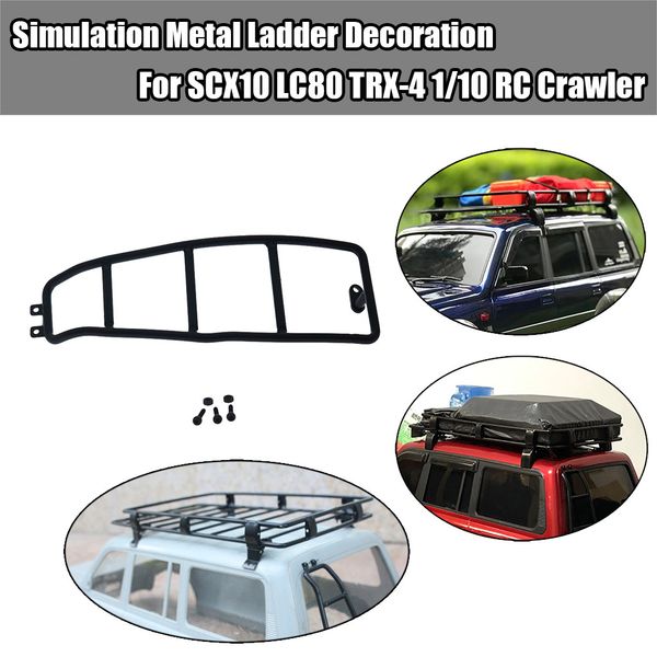 

simulation metal ladder staircase for scx10 90046 lc80 trx-4 1/10 rc crawler