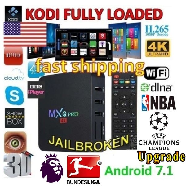 

2019 new upgrade rk3229 905w mxq pro mini mart tv box 4k android7 1 quad core 1g 8g media player