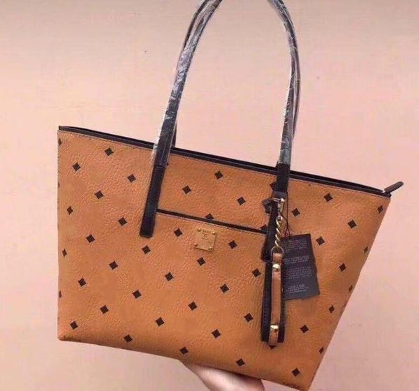 

2019 новые высококачественные кожаные хозяйственные сумки visetos печатный холст модный бренд anya дизайнерские сумки молния дорожная сумка