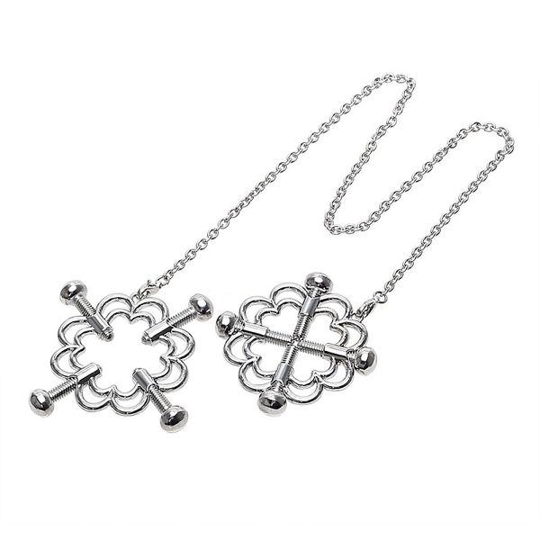 

stimulation toys nipple clamps breast clips accessories exotic slave restraints flirt women for metal papilla productsjouets fmxg, Red;black