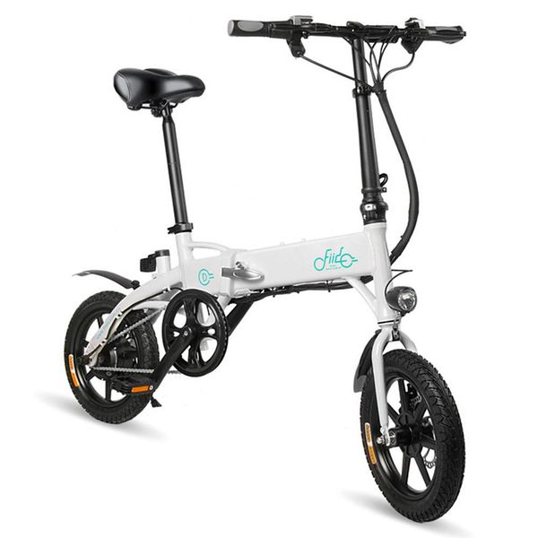 

fiido d1 folding electric moped bike city bike commuter bike three riding modes 14 inch tires 250w motor 25kmh 10.4ah lithium battery 40-55k, Silver;blue
