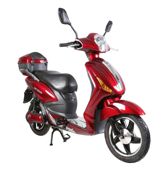 

z-tech zt-09 (a), 48v 12ah 250w 16'' e-bike *classic* red, Silver;blue