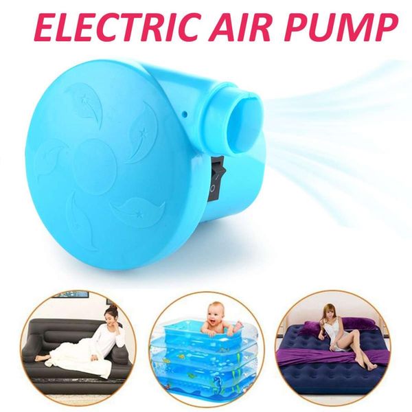 

220v 200w electric air pump inflator with 3 nozzles for inflatables airbeds pools sofa toys