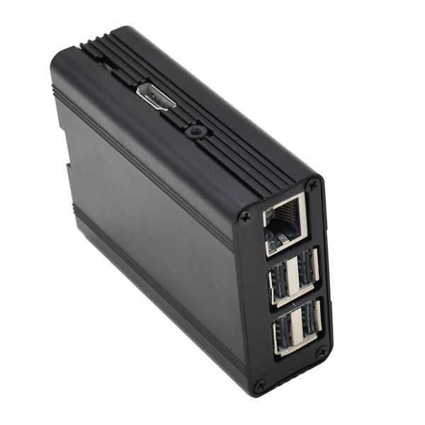 

new premium for raspberry pi case aluminum enclosure for raspberry pi 3b+/3/2b