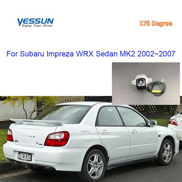 

yessun car license plate parking system rear view camera for impreza wrx sedan 2 2002 2003 2004 2005 2006 2007 bracket