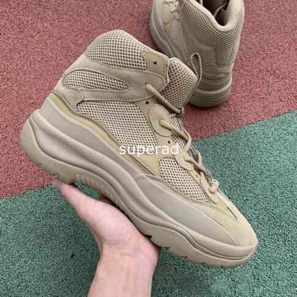 

2019 new season 6 desert rat boot kanye martin boots fashion basketball shoes season 6 star men booties for mens platform outdoor trainers
