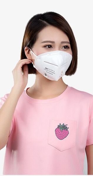 

respirator mask kn95 breathing air valve mouth mask anti dust fog haze non woven n95 face masks flu mask
