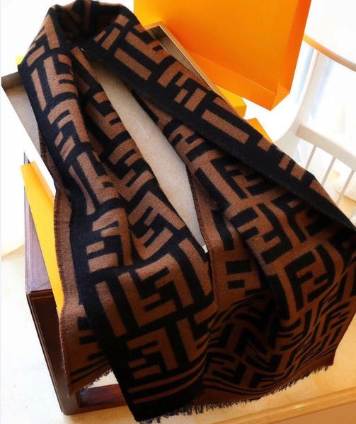 

new designer men women autumn winter wool scarf soft lamÃ© thick and warm scarf luxury long classic printed shawl wholesale b02, Blue;gray