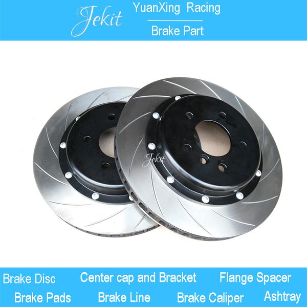 

jekit accessories automotive brake disc with center hats 355*32mm for rim car wheel 18'' for rav4 front