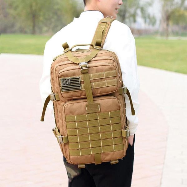 

прочный 40l 800d водонепроницаемой зашифрованной ткань оксфорд тактического drawstring рюкзак рюкзак кемпинг сумка на открытом воздухе