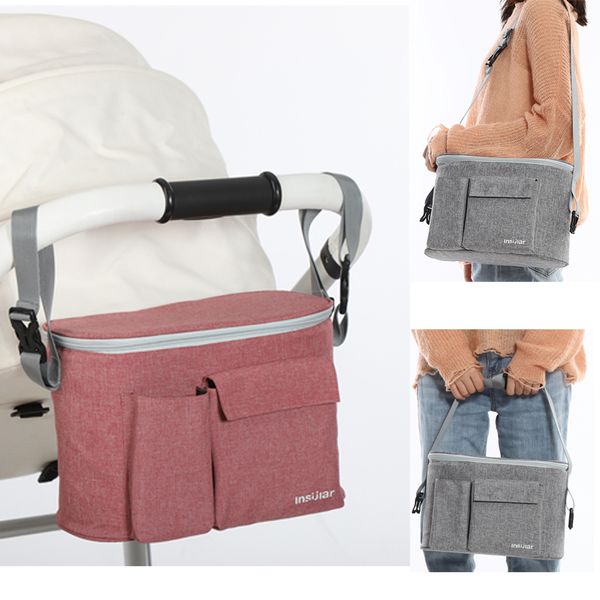 

baby bag stroller accessories mummy diaper bag multifunction storage milk bottle feeding pouch cup cover