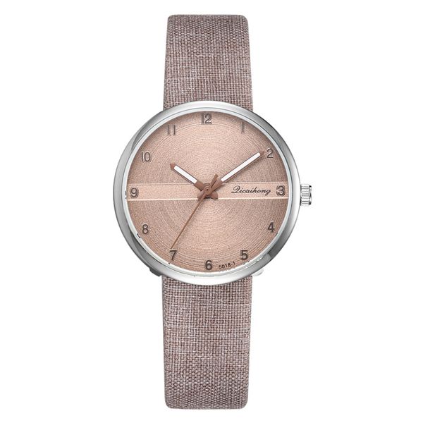 

minimalist women leather watches retro female dress bracelet clock brand women's fashion wood design wristwatches clock, Slivery;brown
