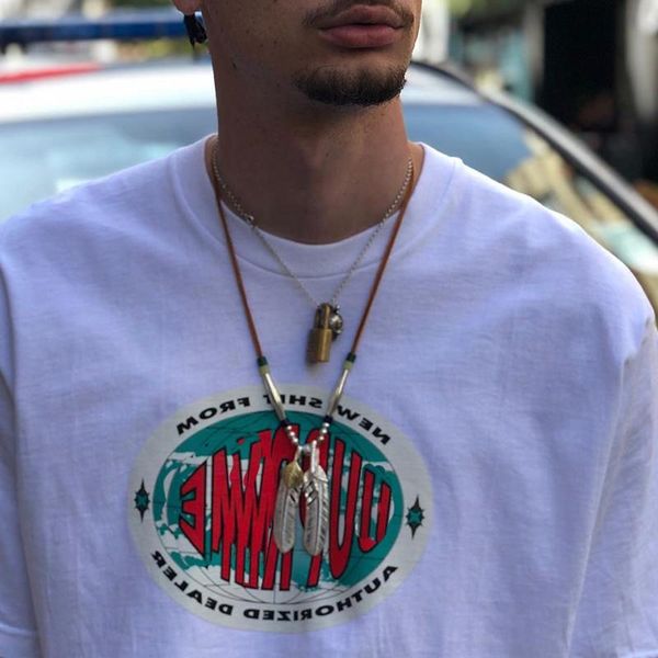 

20ss box logo новый дерьмо tee логотип письмо printed t-shirt solid color simple high street короткие рукава summer casual tee мужчины женщи, White;black