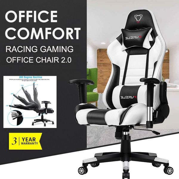 

Furgle Pro Gaming Chair SafeDurable офисное эргономичное кожаное кресло босса для WCG Game Computer Chair Heavy-duty Chairs