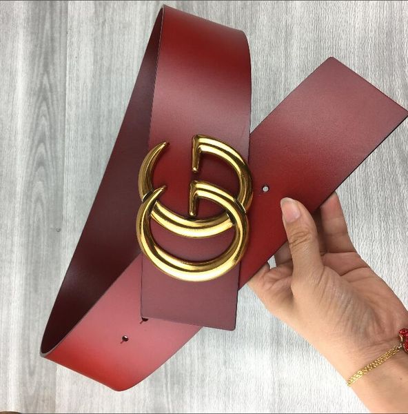 

new20120 belt buckle leather belt design new men's belt 7 cm men and women, Silver