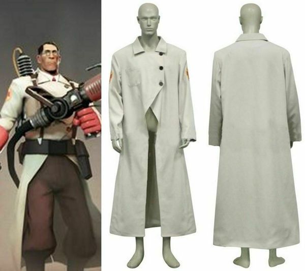 

подробности о team fortress 2 medic косплей костюм на заказ, Black;red