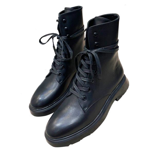 

new autumn and winter explosions fashionable wild women short boots natural rubber outsole factory direct original packaging, Black