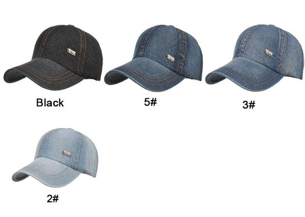 

snapback caps spring summer autumn season peaked sun outdoor baseball sports hats denim jean solid color adjustable fashion cap 2020, Blue;gray