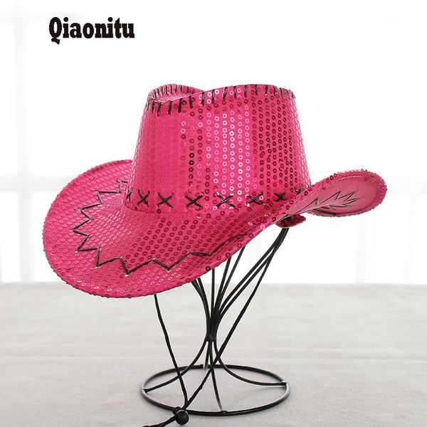

cowboy hats for men and women type outdoor fishing sequins tourist cap sun hat