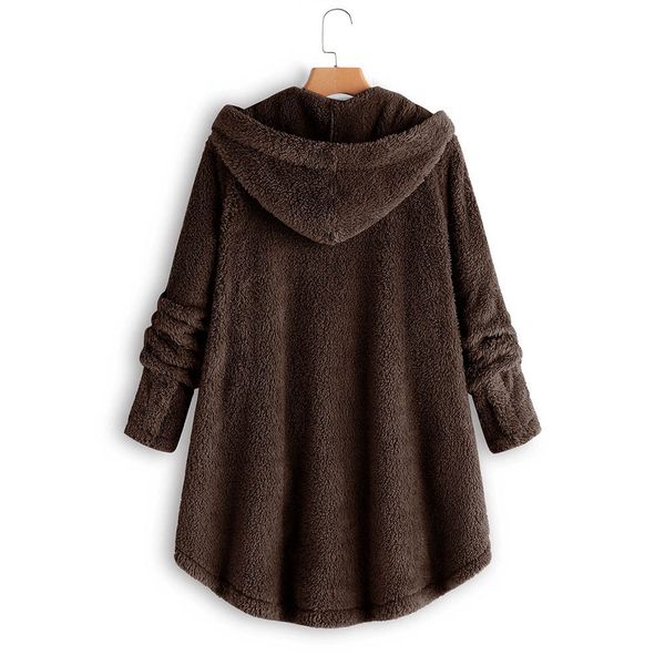 

spring women clothes new leopard fashion jackets casual loose hooded single breasted coats female vestidoes 4xl 5xl, Black;brown