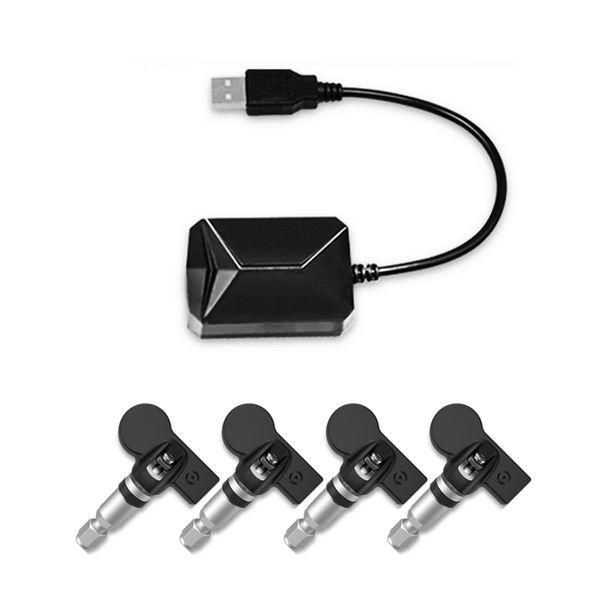 USB Android Auto TPMS Reifendruckkontrollsystem kabellos für Android Navigationsübertragung TPMS integriert extern