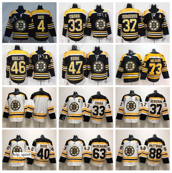 

Bruins Jerseys Boston Ice Hockey 40 Tuukka Rask David Backes David Krejci Jerseys Men All Stitched Black White 47 Torey Krug