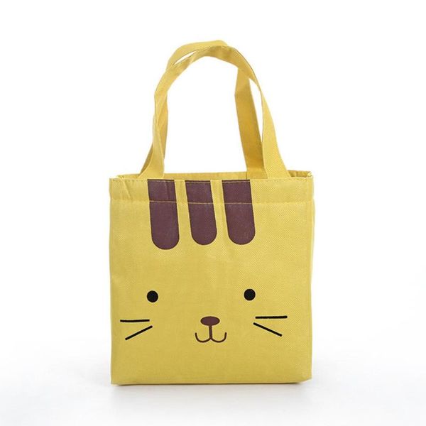 

cartoon lunch bag for students office lady thermal portable insulated picnic lunch box aluminum foil cooler bags