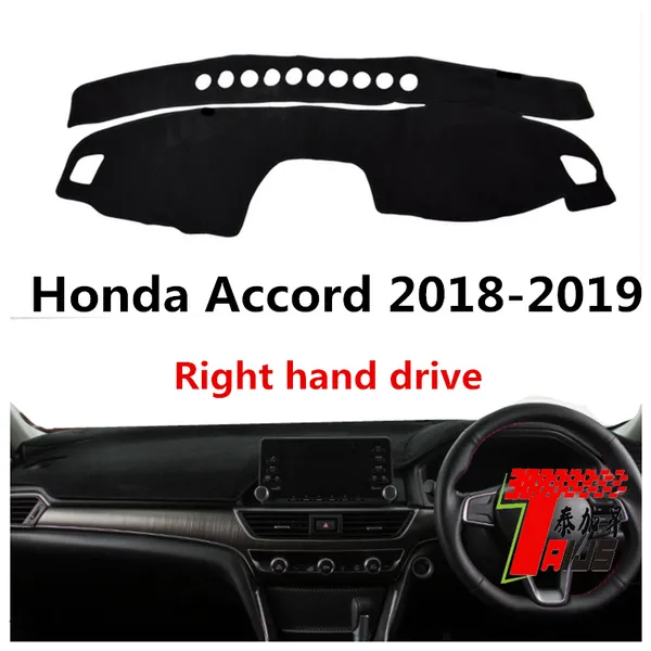 

taijs right hand drive car dashboard cover for accord 2018-2019 the 10th generation new arrived fashion design classic