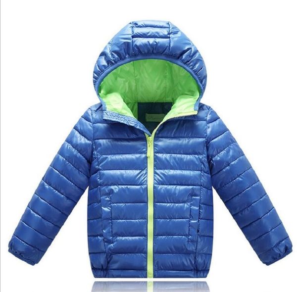 

new year clothes boys winter coat kids outerwear children winter jacket for boy warm cotton warm fashion coat for 3-10t, Blue;gray