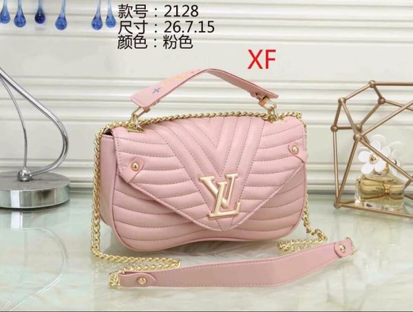 

2020 minimalist brand ladies designers handbag floral ladies casual handbag pu leather shoulder bag ladies wallet luxury handbag wallet--7