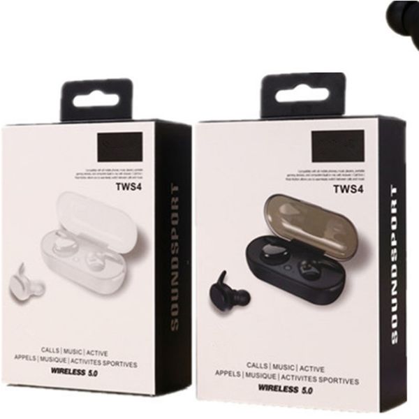 

tws4 mini tws wireless headset bluetooth 5.0 headphones sports earphone headphone control earbuds for smartphones