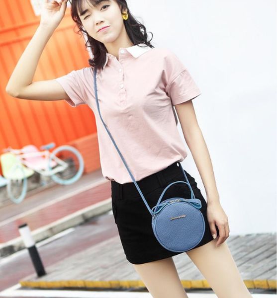 

модули супер огневой мешок новый милый маленький сумка женский корейский небольшой свежий мини-круглый женщин messenger плечо