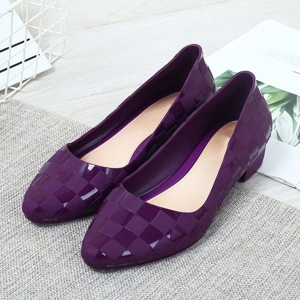 

женин вена низкий оле каблђки колжени на наоа ladies pu кожа повеѬно, Black