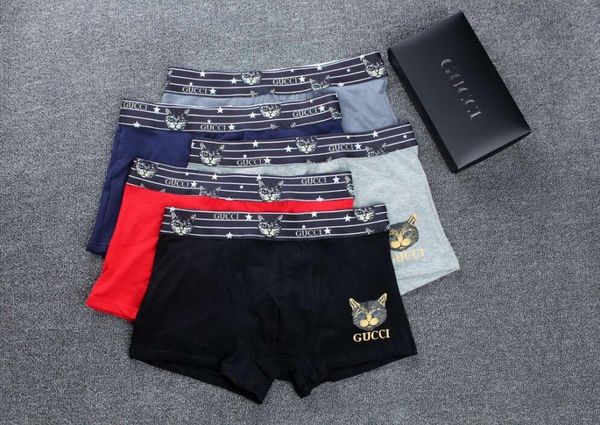 

20ss classic fashion men's underwear men luxury designer brand 1g gg underpants 1g boxer, Black;white