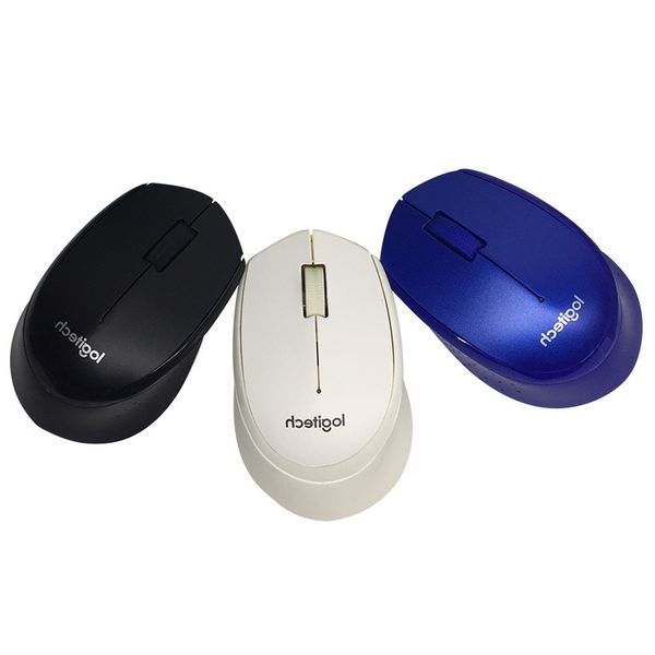 

wireless mouse with 2.4ghz mini silent m330 for pc computer lapwith usb receiver 1600dpi mice and battery with english retail box