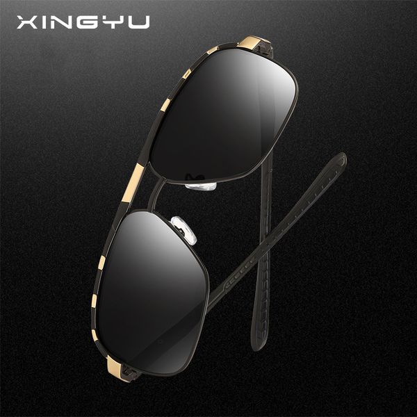 

xingyu polarized men sunglasses brand design classic driving pilot women men's sun glasses male oculos miror eyeglasses uv400, White;black