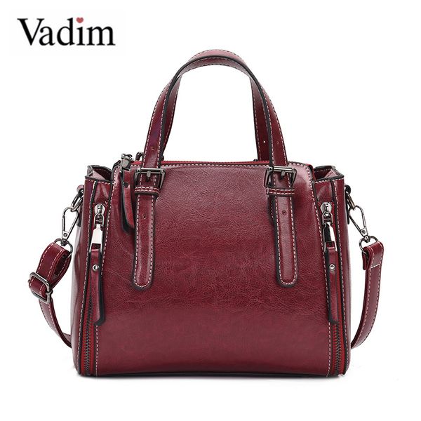 

vadim retro bucket bag women handbags mutifunction ladies messenger bag female crossbody bags totes bolsa mujer