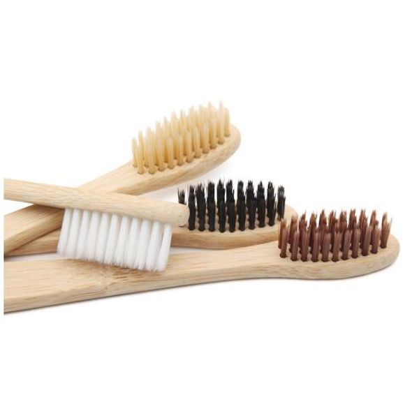 

Bamboo tooth bru he oft quare wood handle toothbru h tooth tool