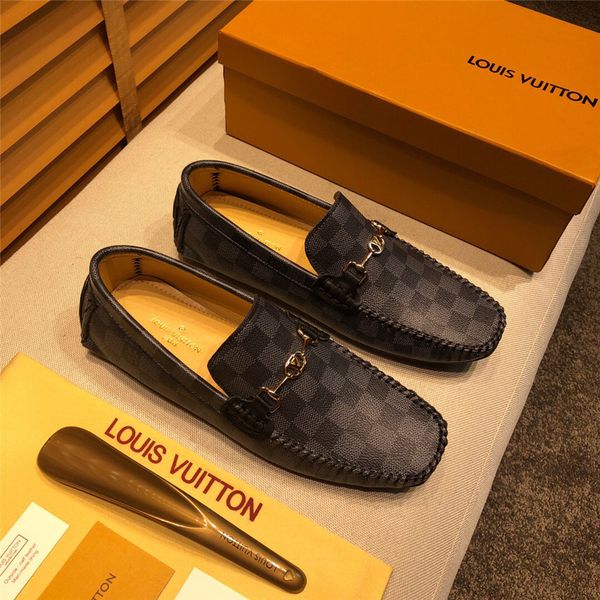 

19ss 2019 fashion men shoes genuine leather casual comfortable loafers male moccasins breathable waterproof slip on driving footwear, Black