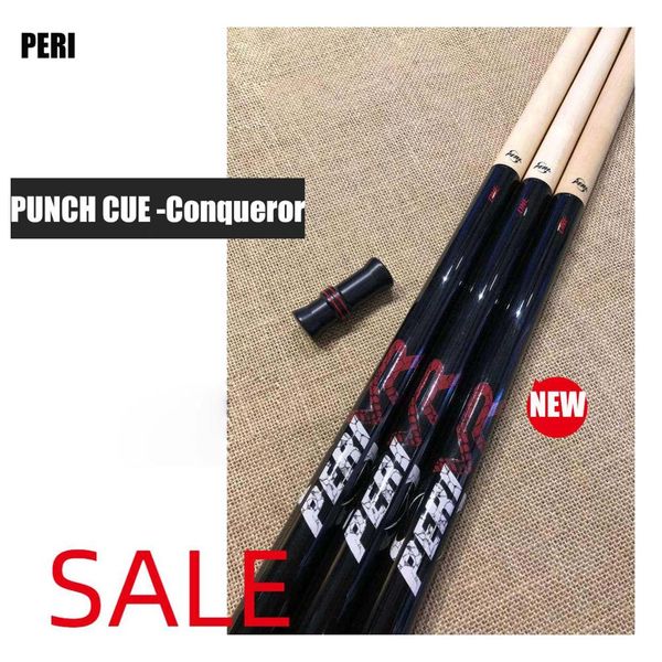 

original peri billiard punch cue vr1-r 14mm tip professional north american maple shaft billard break cue high end billar