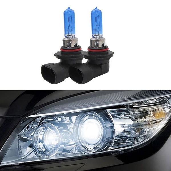 

2019 2pcs 9005 hb3 100w light bright white car headlight bulbs bulb lamp car styling parking auto new