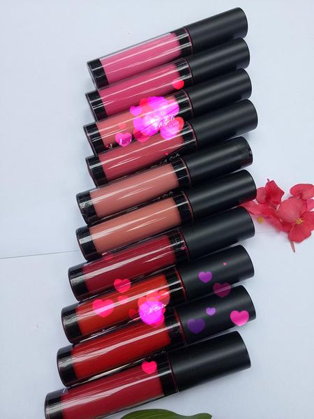 

makeup lipstick non-stick lip gloss liquid matte lipstick beauty cup lip gloss make up rouge a levre lipsticks 16 colos no box epacket