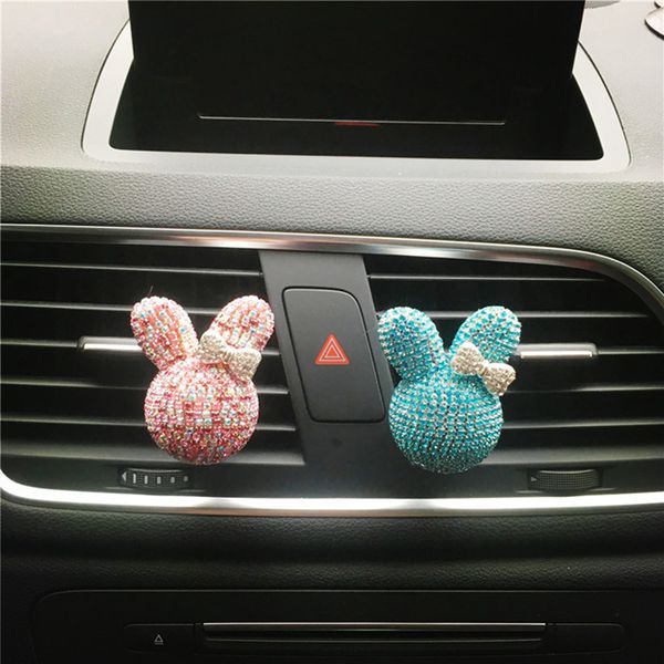 

rhinestone perfume car air freshener car decoration desodorisant voiture parfum air freshener in the accessories